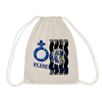 Planet Earth E 12 - Drawstring Bag - nature - Front