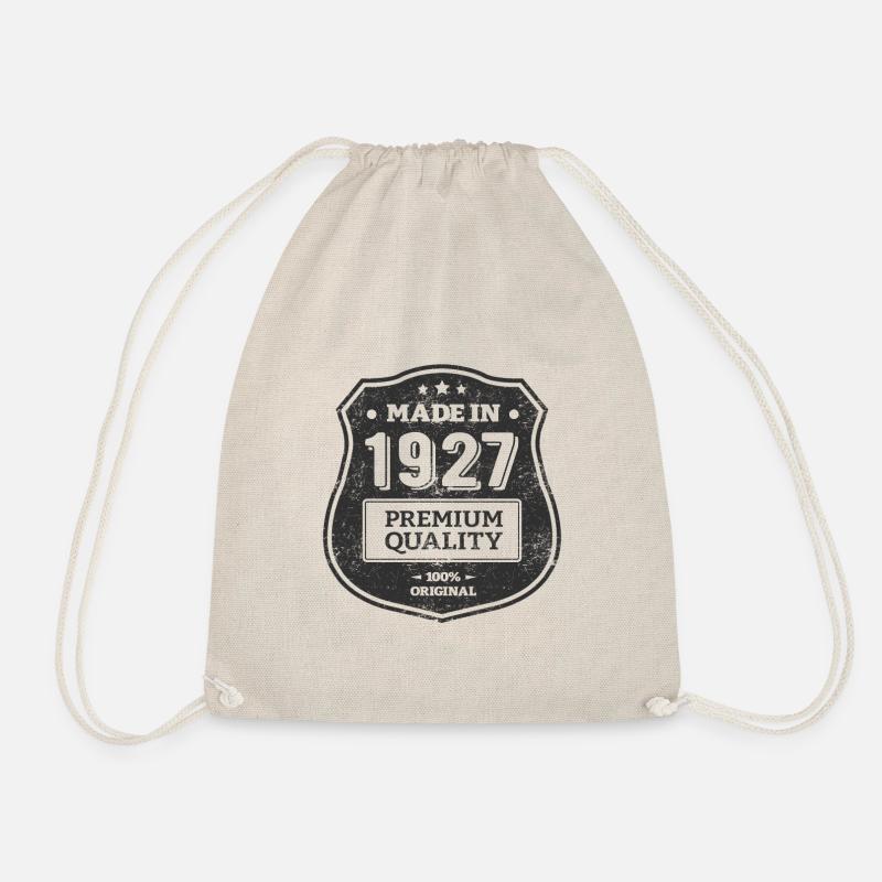 MADE IN 1927 - Drawstring Bag - nature