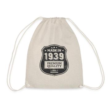 MADE IN 1939 - Drawstring Bag - nature - Front