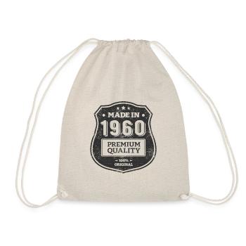 MADE IN 1960 - Drawstring Bag - nature - Front