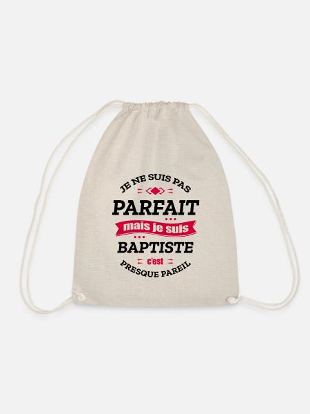 BAPTISTE PARFAIT - PRENOM BAPTISTE - Sac de sport léger - nature