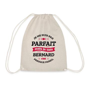 BERNARD PARFAIT - PRENOM BERNARD - Sac de sport léger - nature - Devant
