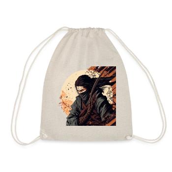 Ninja-Rebell: der lautlose Killer - Turnbeutel - Natur - Vorne