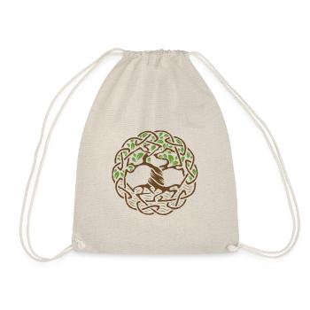 Celtic Tree - Drawstring Bag - nature - Front