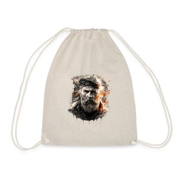 The beauty of seafaring, sailing captain nautical - Drawstring Bag - nature - Front