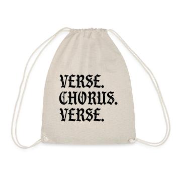 Verse Chorus Verse - Drawstring Bag - nature - Front