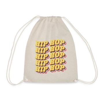 Hip Hop Vintage - Turnbeutel - Natur - Vorne