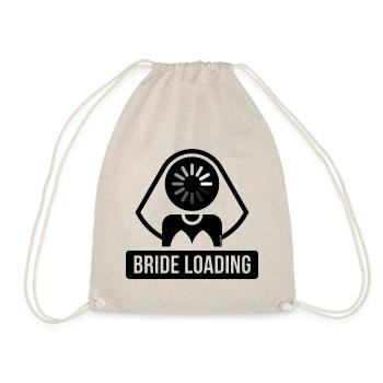Chargement de la mariée (Enterrement de vie de jeune fille / Enterrement de vie de jeune fille / B) - Sac de sport léger - nature - Devant