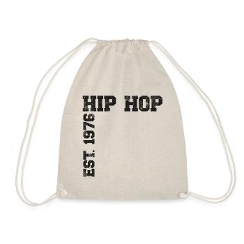 Hip Hop Est. 1976 - Turnbeutel - Natur - Vorne