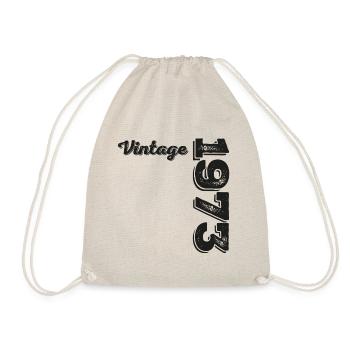 Vintage 1973 - Turnbeutel - Natur - Vorne