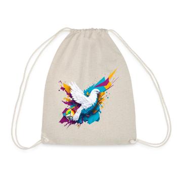 Peace Dove - Turnbeutel - Natur - Vorne