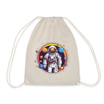 Astronaut in space - Drawstring Bag - nature - Front