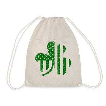 Trèfle drapeau américain - Sac de sport léger - nature - Devant