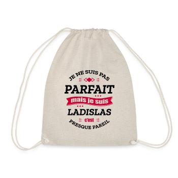 LADISLAS PARFAIT - PRENOM LADISLAS - Sac de sport léger - nature - Devant