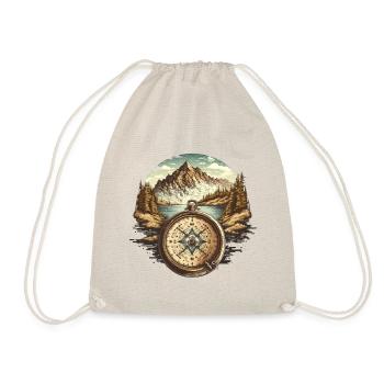 Path to freedom and adventure - Drawstring Bag - nature - Front