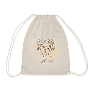 "Capricorn" zodiac sign Capricorn - Drawstring Bag - nature - Front