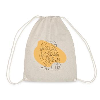 "Leo" zodiac sign Leo - Drawstring Bag - nature - Front