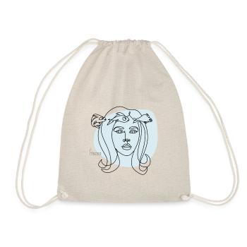 "Pisces" zodiac sign Pisces - Drawstring Bag - nature - Front