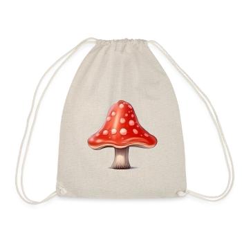 Toadstool Mushroom Mushroom Picker - Drawstring Bag - nature - Front