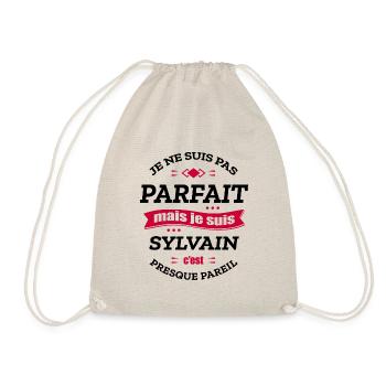 SYLVAIN PARFAIT - PRENOM SYLVAIN - Sac de sport léger - nature - Devant