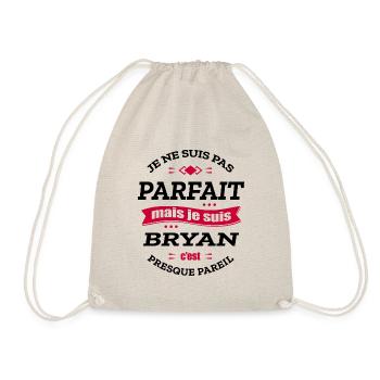 BRYAN PARFAIT - PRENOM BRYAN - Sac de sport léger - nature - Devant