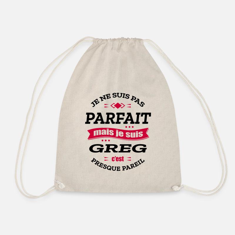 GREG PARFAIT - PRENOM GREG - Sac de sport léger - nature