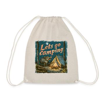 Partons en camping Aventure de sanglier - Sac de sport léger - nature - Devant