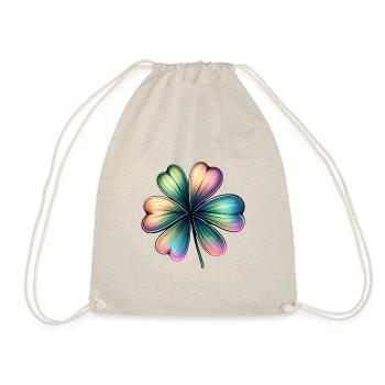 Trèfle brillant coloré de Saint Patrick - Sac de sport léger - nature - Devant
