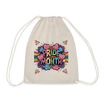 Mois de la fierté LGBTQ LGBTQIA+ - Sac de sport léger - nature - Devant