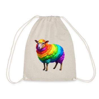 Sheep Pride - Turnbeutel - Natur - Vorne