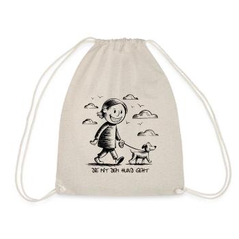 Drôle de dicton de chien pour les amoureux des chiens - Sac de sport léger - nature - Devant