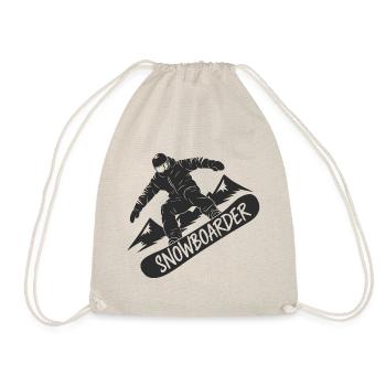 Snowboarders Snowboard Snowboard Sports d’hiver - Sac de sport léger - nature - Devant