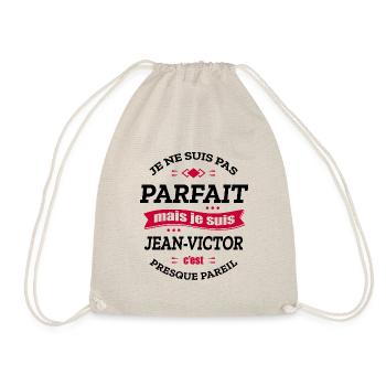 JEAN-VICTOR PARFAIT - PRENOM JEAN-VICTOR - Sac de sport léger - nature - Devant