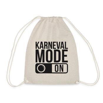Karneval Mode On Fasching Fasnet - Turnbeutel - Natur - Vorne