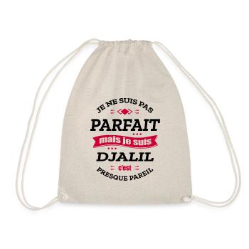DJALIL PARFAIT - PRENOM DJALIL - Sac de sport léger - nature - Devant