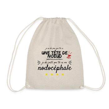 Tête de noeud - Sac de sport léger - nature - Devant
