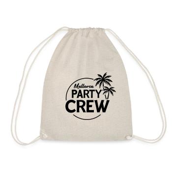 Mallorca Party Crew Sommer, Sonne & Partyfeeling - Turnbeutel - Natur - Vorne