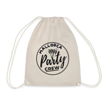 Mallorca Party Crew Summer, Sun & Party Feeling - Drawstring Bag - nature - Front