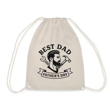 Papa Power – Mon super-héros - Sac de sport léger - nature - Devant
