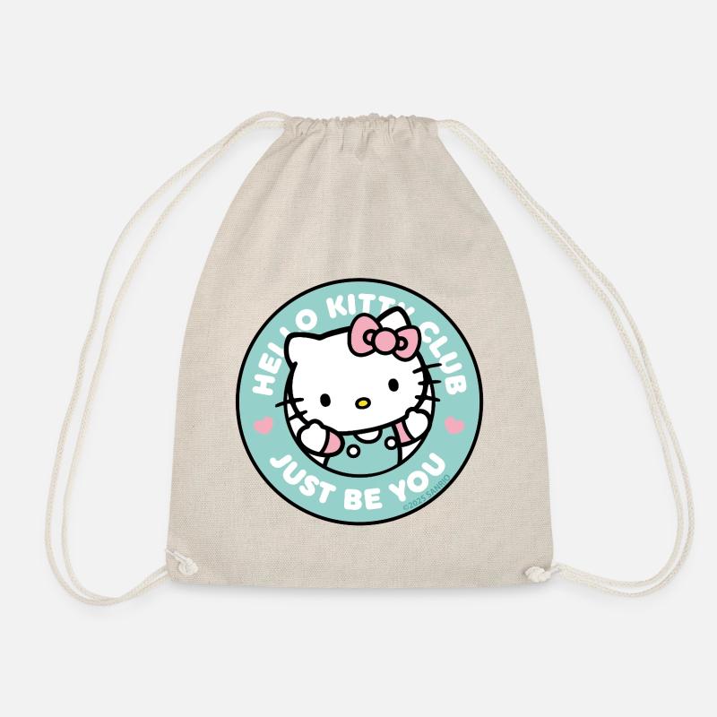 Hello Kitty Just Be You Hello Kitty Club - Turnbeutel - Natur