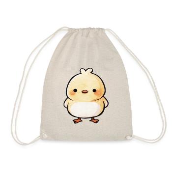 cute chick - Drawstring Bag - nature - Front