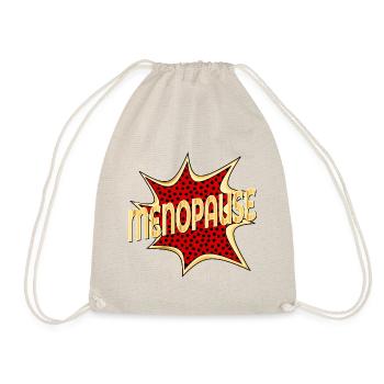PERIMENOPAUSE FRAUEN MENOPAUSE - Turnbeutel - Natur - Vorne