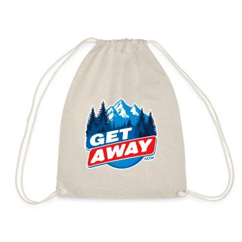 Get away - Drawstring Bag - nature - Front
