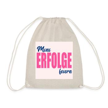 KLEINE ERFOLGE FEIERN - Turnbeutel - Natur - Vorne