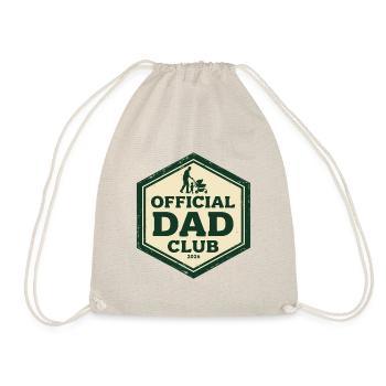 Official Dad Club 2026 Proud Dad Dad - Drawstring Bag - nature - Front