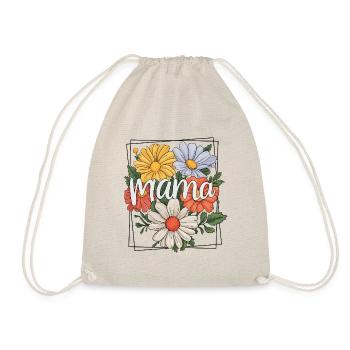 Mama - Turnbeutel - Natur - Vorne