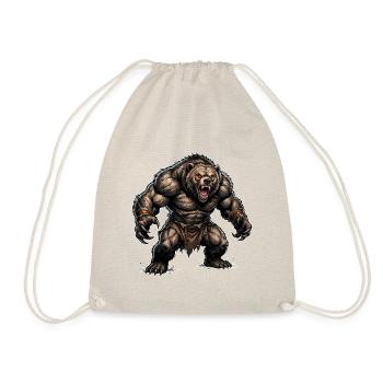Bear Boy - Drawstring Bag - nature - Front