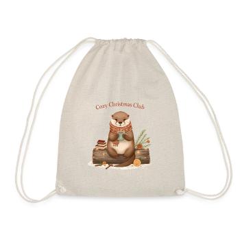 Club de Noël chaleureux Weihnachten - Sac de sport léger - nature - Devant