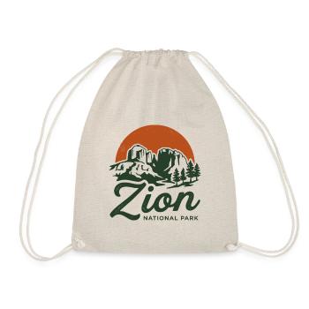 Retro Zion - Turnbeutel - Natur - Vorne