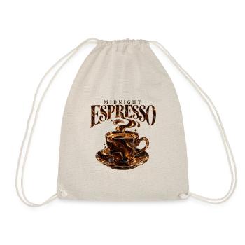 Midnight Espresso Club - Turnbeutel - Natur - Vorne